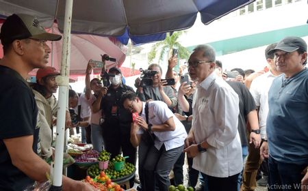 Mendag Zulhas Pantau Stabilitas Bapok di Kota Ambon Jelang Iduladha