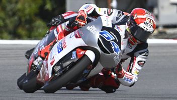 Exciting Performance At The Catalunya Circuit Becomes Mario Aji's Capital To Look At San Marino's Moto3