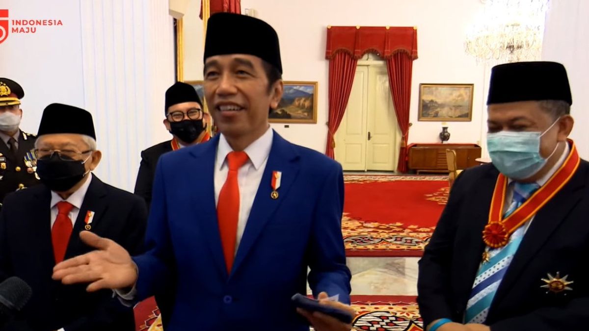 Jokowi: Fahri Hamzah Et Fadli Zon Contribuent à La Nation