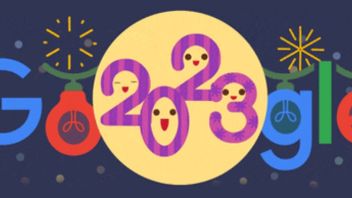 歓迎2023年のGoogleがユニークな落書きを発表 