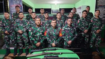 Keberhasilan Satgas Pamtas RI-PNG Yonif 132/BS, 4 Pucuk Senjata Api dan Munisi Diserahkan oleh Simpatisan TPN-OPM