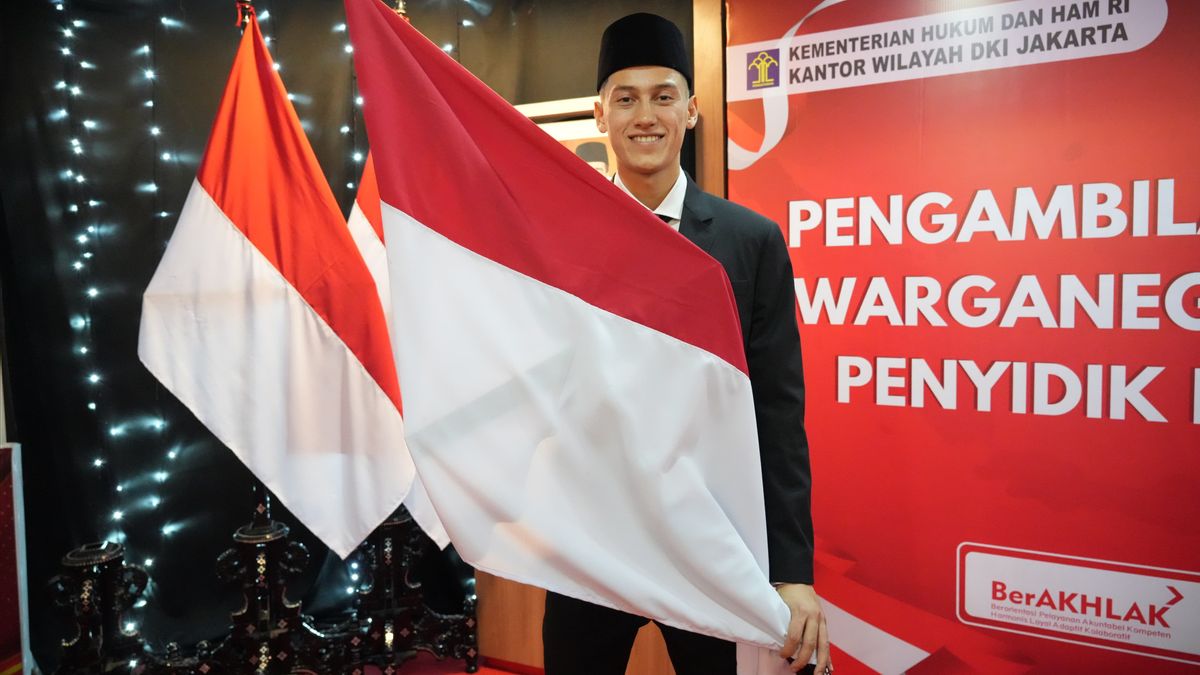 ジェイ・イッツェスが正式にインドネシア市民になり、インドネシア代表チームを守る準備ができています