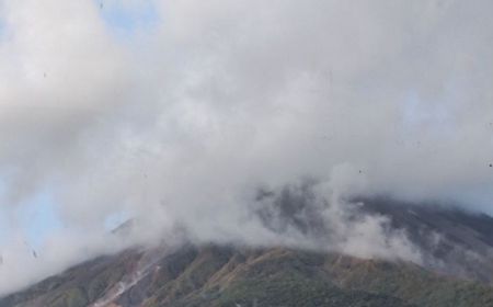 Gunung Ili Lewotolok Erupsi Lontarkan Abu Setinggi 750 Meter