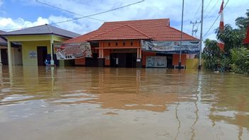 一周多，加里曼丹中部8个区被淹