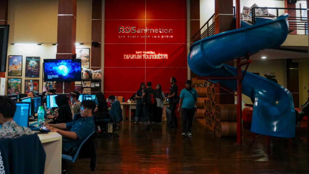 ronyme : SMK RUS Kudus prouve la qualité de l’animation des étudiants indonésiens