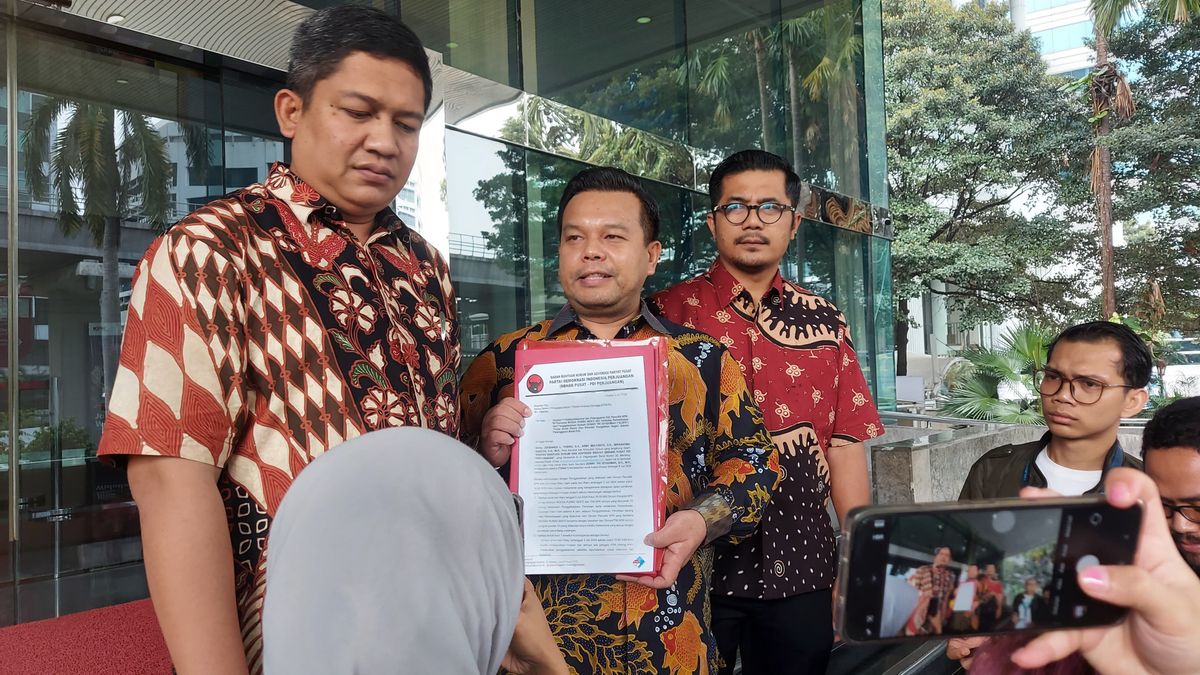 PDIP Kubu Reports Rossa Purba Bekti Again To The KPK Council After Searching The Cadre's House