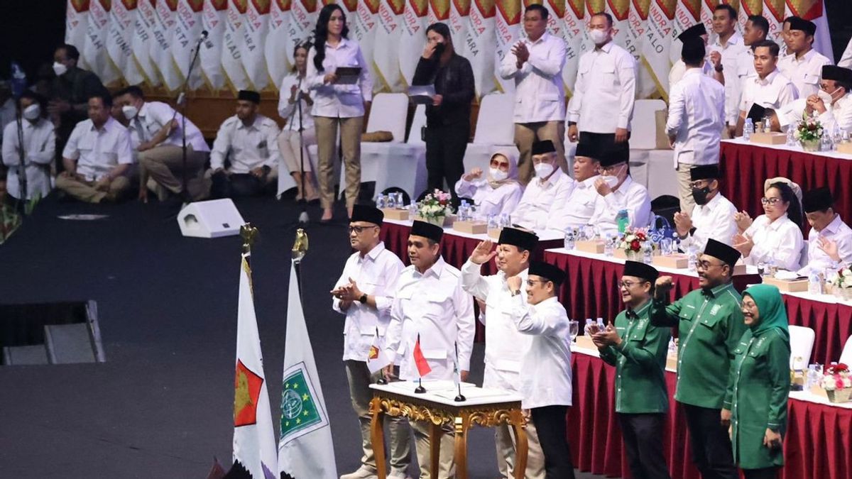 Cak Imin Sapa Prabowo 'Candidate Of President', Gerindra: Speech Is A Prayer, Hopefully It Can Be Realized