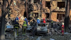 Serangan Drone Rusia Hantam Gedung Perumahan Odesa Ukraina, 2 Orang Tewas