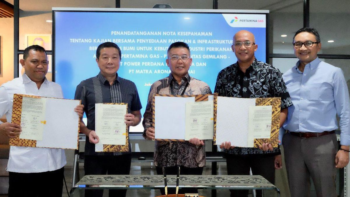 Supporting Fisheries Industry In Central Sulawesi Region, Pertagas Signs Cooperation With PT Matra Arona Manggai