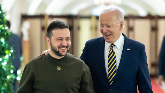 Terima Kunjungan Presiden Zelensky, Joe Biden: Ukraina Telah Memenangkan Pertempuran