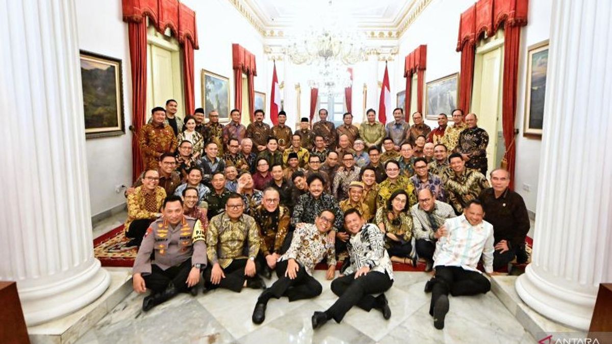 Jokowi Says Thank You To Apologize To Cabinet Staff