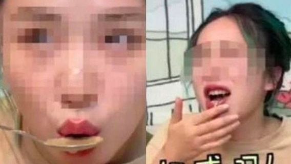  Demi Hemat Biaya Hidup, Influencer China Ini Rela Makan Pakan Babi Seharga Rp6500