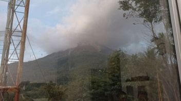 Incandescent Lava Incandescent Mount Karangetang Reaches 1,500 Meters