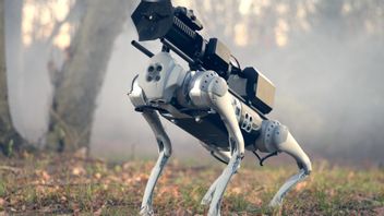 Throwflame 开始销售 机器人热火器 狗, 能够扑灭大火
