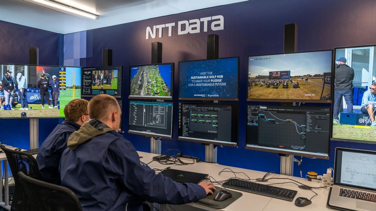 NTT DATA Sematkan Teknologi AI dan 5G pada Kejuaraan Golf The 152nd Open