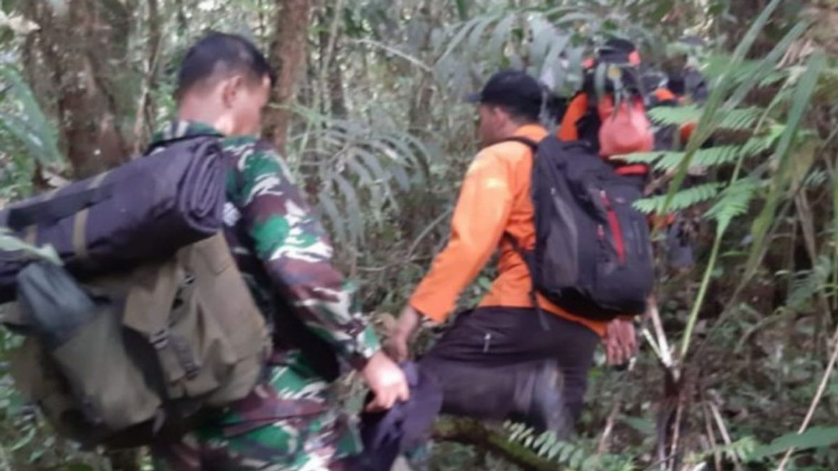 5名在亚齐中部森林中失踪的人被发现安全