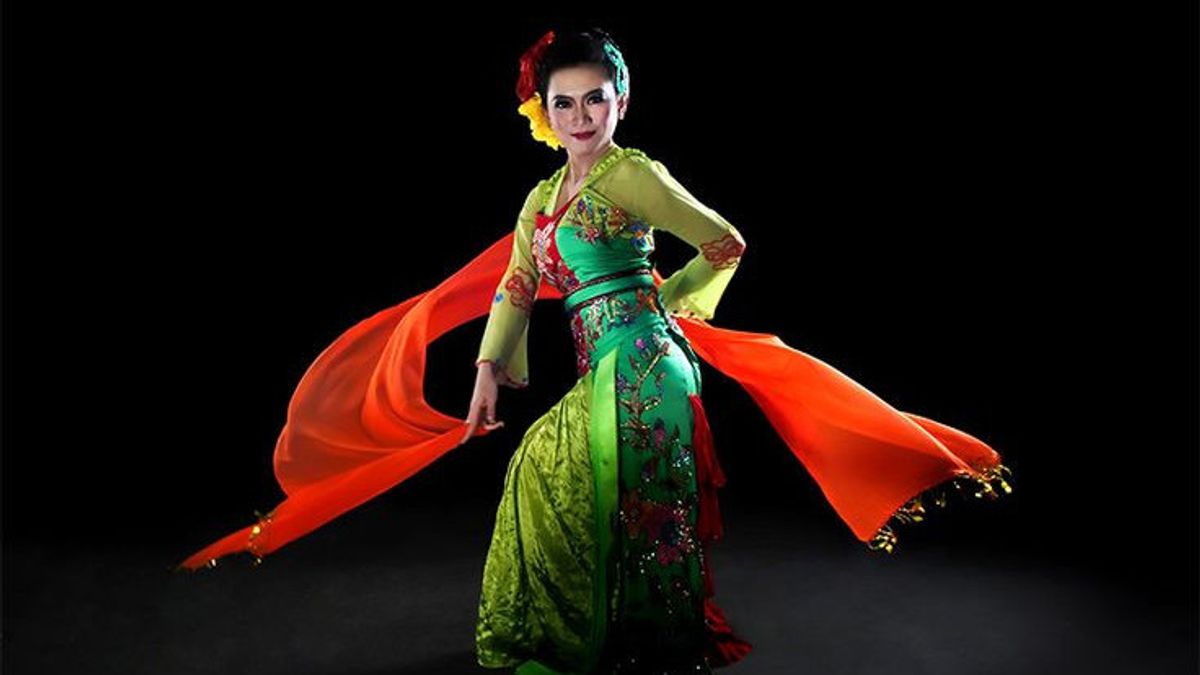 Mojang Priangan 西爪哇 舞蹈 的历史