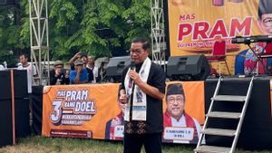 Pramono à Jokowi : Pas de soutien, ça va, je prie en bonne santé