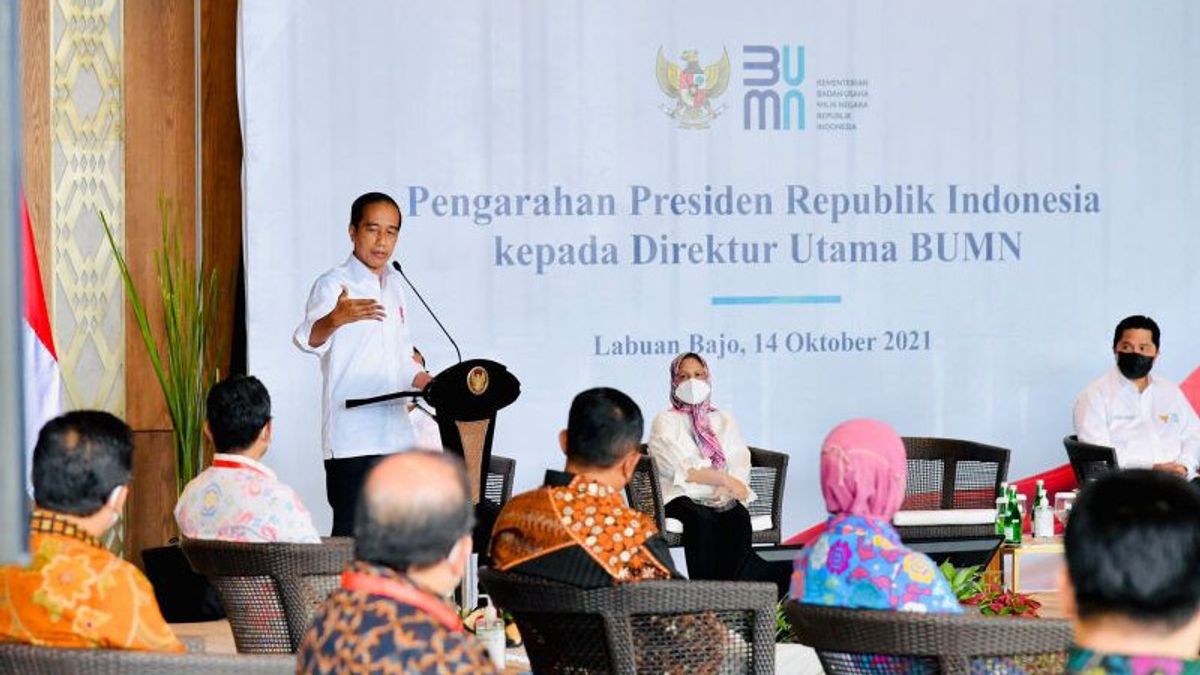President Jokowi's Orders To SOEs: If We Want To Quickly Adapt, Partner With Global Companies
