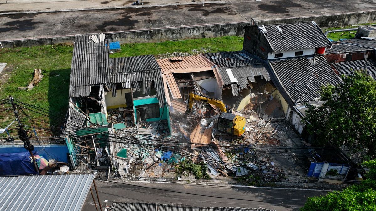 PAMジャヤはIPAペジョンポンガンの15の公務員住宅を秩序立て、住民はルスンに移動 