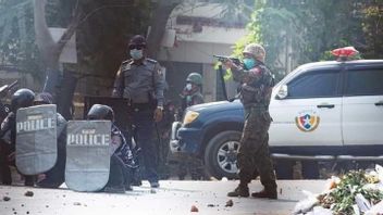 Manifestations Militaires Anti-coup D’État Au Myanmar, Le Bilan S’est élevé à 183 Morts Et 2 156 Détenus