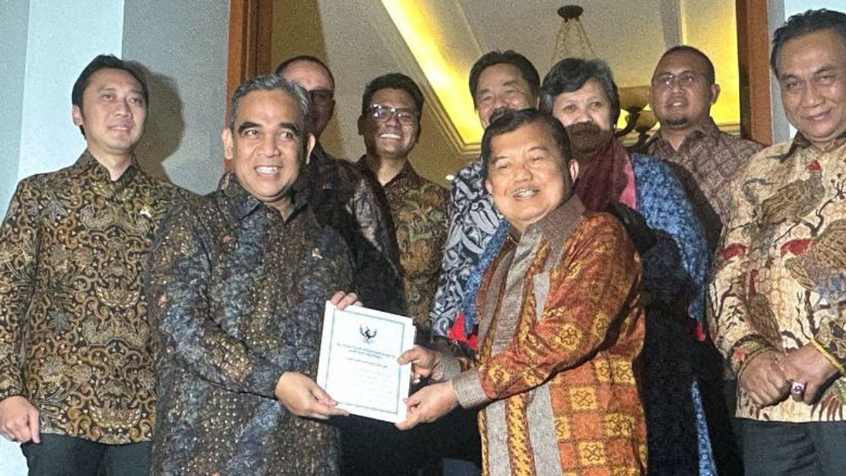 MPR soumet une invitation à l’inauguration de Prabowo-Gibran à Jusuf Kalla