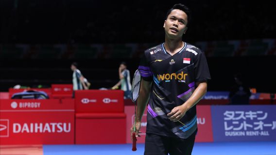 Ginting Gives An Explanation About Injury At Japan Open 2024