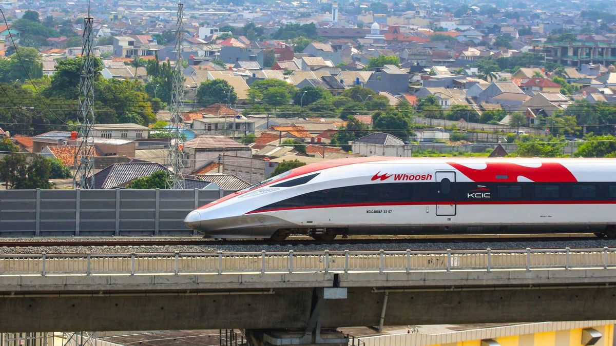Perjalanan Kereta Cepat Whoosh Ditambah jadi 62 Jadwal per Hari