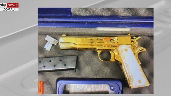 Carrying 24 Karat Gold-coated Firearms Without Permission, US Woman Arrested By Australian Police