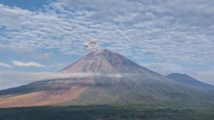 Gunung Semeru Enam Kali Erupsi Senin Pagi, Kolom Abu Capai 1 Kilometer