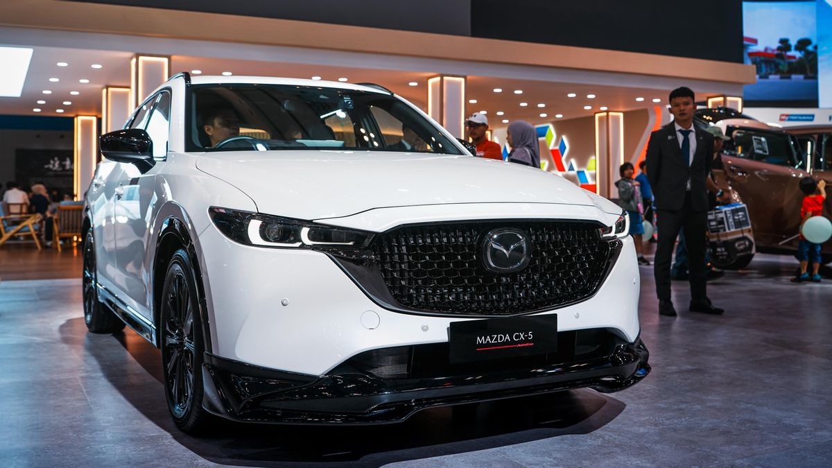 马兹达CX-5出现在GIIAS 2025:Gagah SUV 具有高级功能, 具有安道尔性能