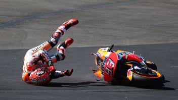 Falling In The English MotoGP, Marc Marquez Has Never Finished This Season