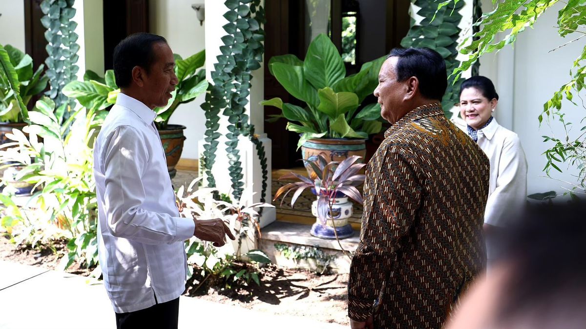 Active Minister Jokowi Called Prabowo: Here's The List