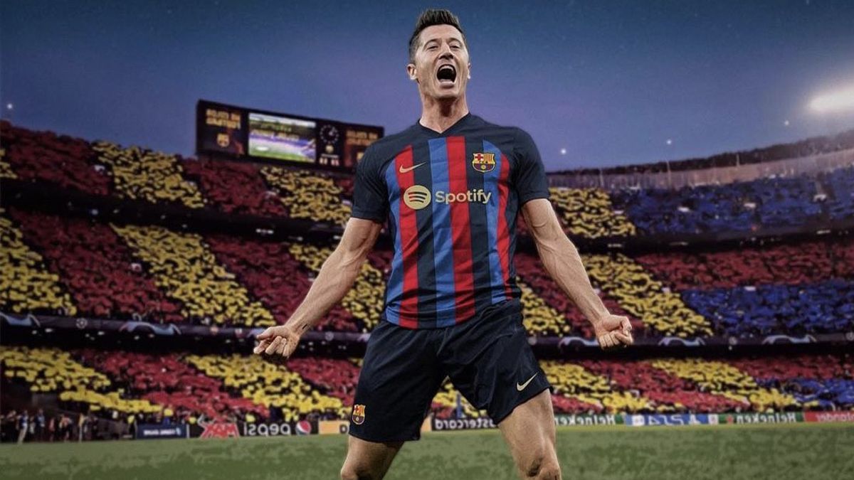 Sepakat Pindah ke Barcelona, Lewandowski Tiba di Camp Nou Hari Ini: Langsung Ikut Tur Pramusim ke AS