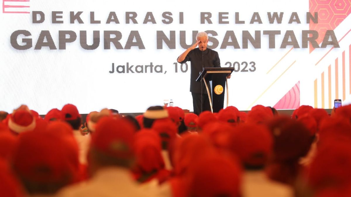 Retired Pati TNI-Polri Declaration Support Ganjar