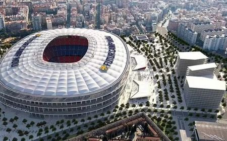 Penampakan Baru Camp Nou dalam Renovasi Besar-besaran Senilai 1,25 Miliar Pound