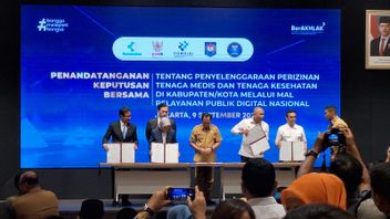 Komdigi Teken SKB 通过MPPDN将医务人员许可的数字化