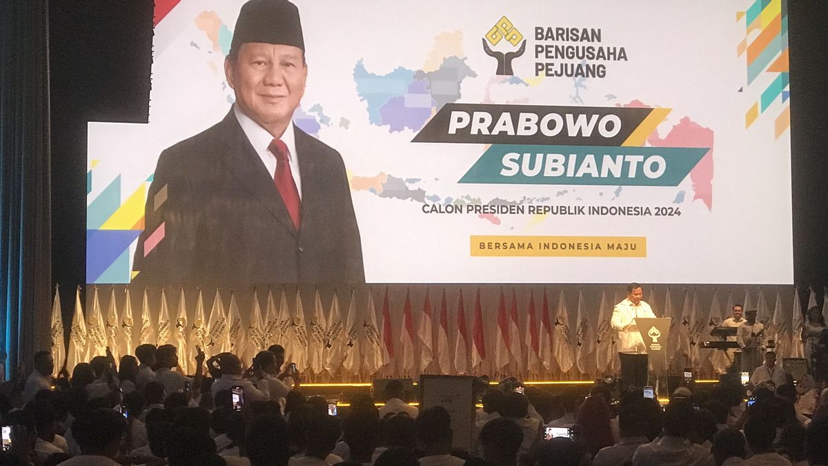 鲍比·纳苏蒂夫(Bobby Nasution)、普拉博沃(Prabowo)领导的青年企业家阵容的支持:我感觉很棒