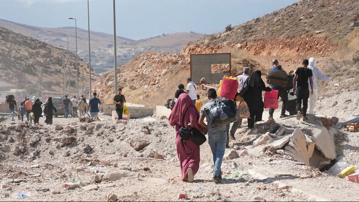 المفوضية السامية للأمم المتحدة: الهجوم الإسرائيلي أجبر 430 ألف شخص من النازحين من لبنان إلى سوريا