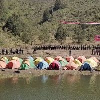 187 Pendaki di Ranu Kumbolo saat Erupsi Semeru Berhasil Turun Selamat