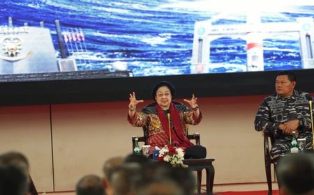 Megawati Minta Prajurit TNI AL Pegang Teguh Pancasila