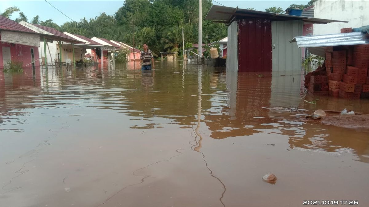 Curah Hujan Tinggi, 12 Kelurahan di Bengkulu Terendam Banjir Hingga 1,5 Meter