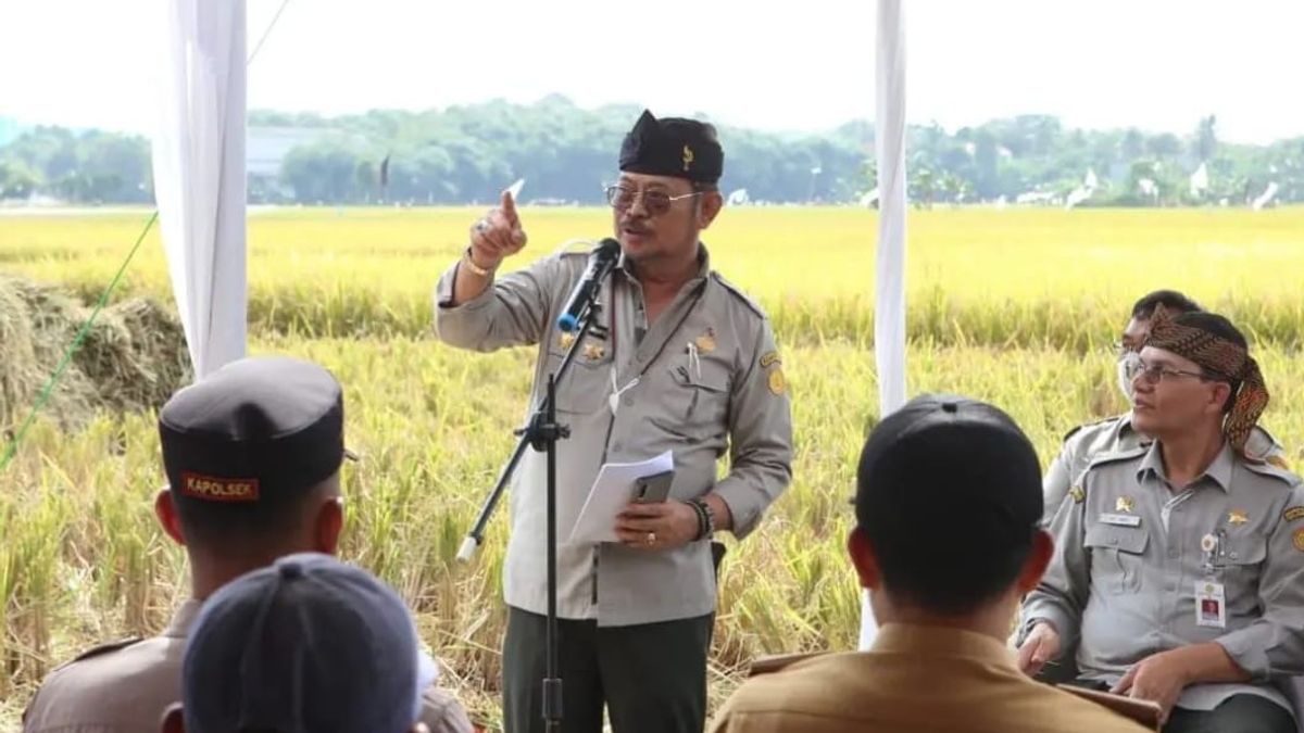 Syahrul Yasin Limpo支持Edufarmers活动，支持合作鼓励农业领域的创新