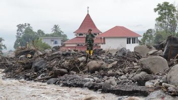 الحكومة مصممة EWS المجتمعية لمنع الفيضانات المفاجئة في غرب سومطرة