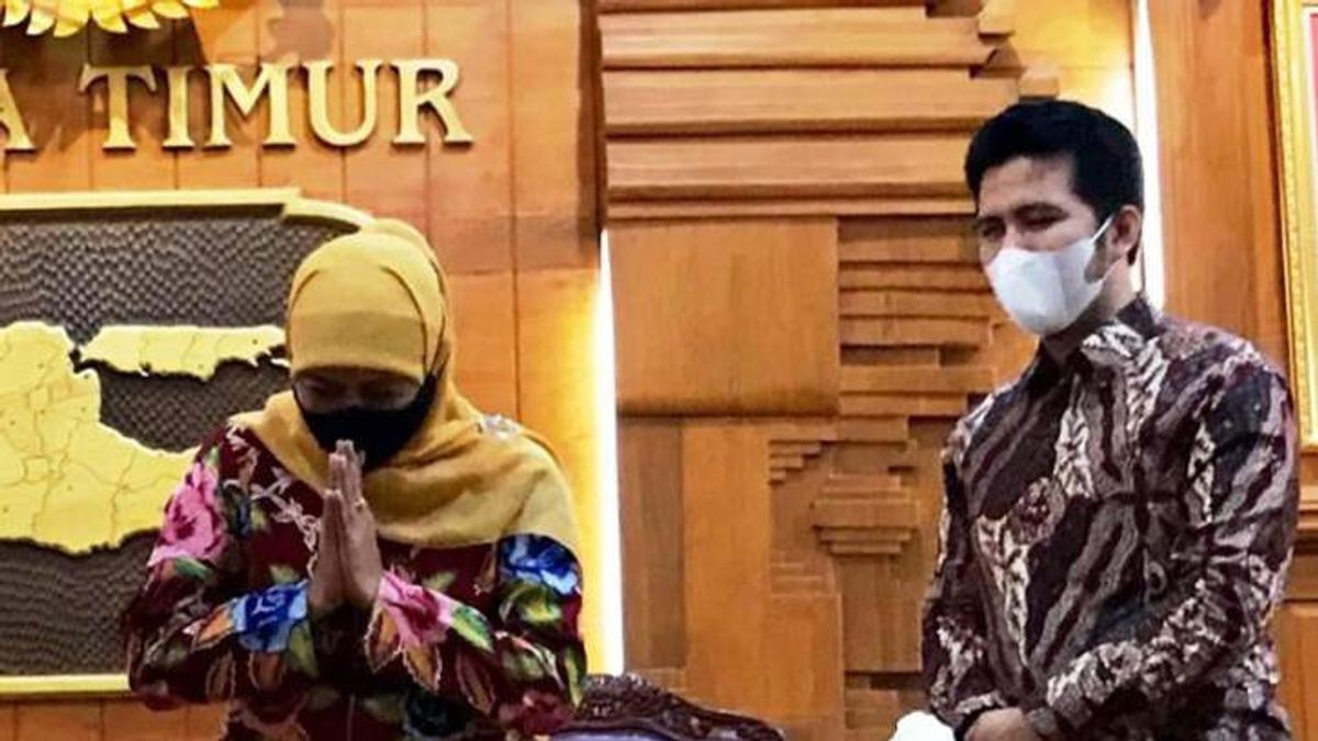 Sri Mulyani Colek Khofifah, The Highest East Java Ngendon Fund In Indonesia Rp29 T: Don't Stop At Deposits