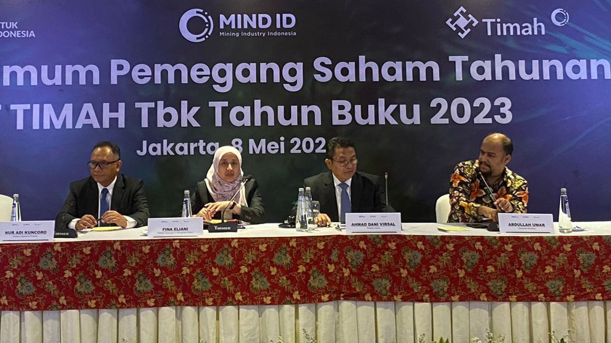 Loss Of IDR 449 Billion So The Reason PT Timah Does Not Distribute Dividends For The 2023 Financial Year