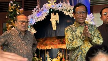 Visitez la cathédrale de Jakarta, Mahfud MD: Noël 2023 et le Nouvel An 2024 se promener sans heurts