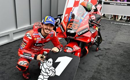 Hasil MotoGP Inggris 2022: Francesco Bagnaia Bawa Tim Pabrikan Ducati Juara di Silverstone