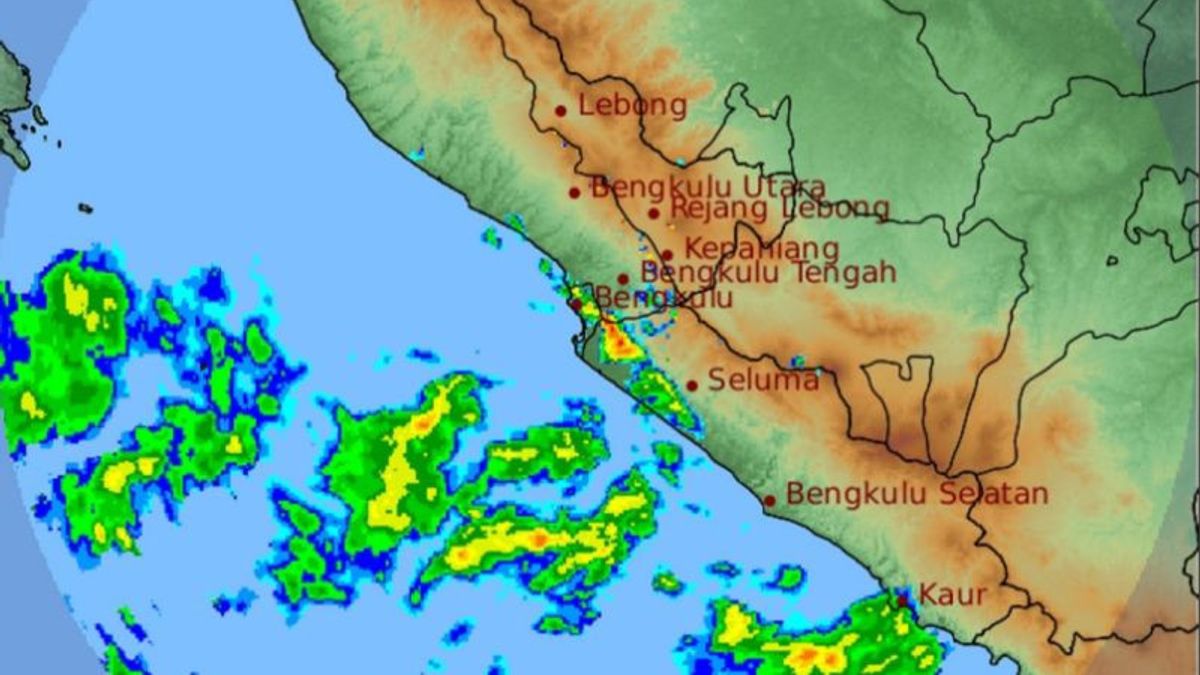 Prediction Of Heavy Rain In Bengkulu For The Next 3 Days, BMKG Asks Residents To Beware Of Potential Hydrometeorological Disasters