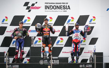 MotoGP Mandalika: Miguel Oliveira Dedikasikan Kemenangan untuk Risman, Staf Hotel Tempatnya Menginap